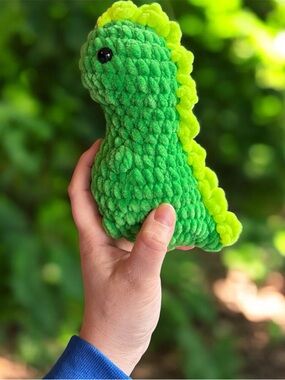 Handmade Crochet 🦖—Green